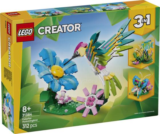 LEGO Creator Savvaļas dzīvnieki: Krāsains kolibri
