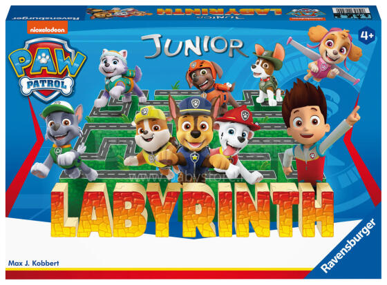 Ravensburger galda spēle Junior Labirints PAW Patrol