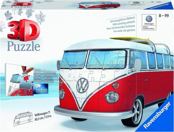 3D пазл Ravensburger Фургон Volkswagen