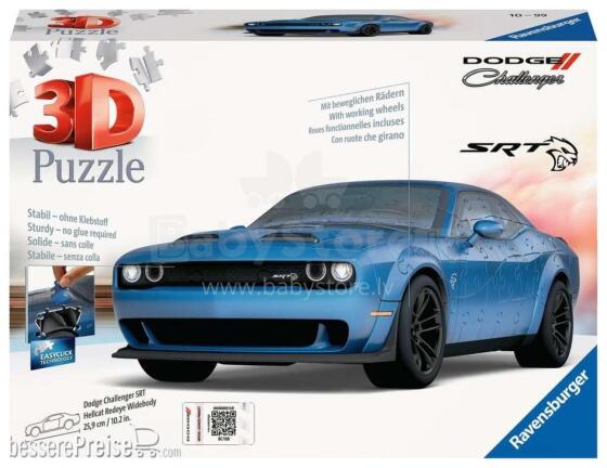 
Ravensburger 3D puzle Dodge Challenger