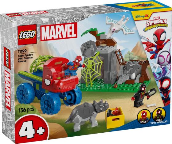 LEGO Спайдер Команда Спайди Спасение Дино Кравлера