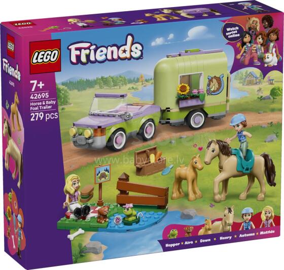 LEGO Friends Лошадь и Жеребенок Прицеп