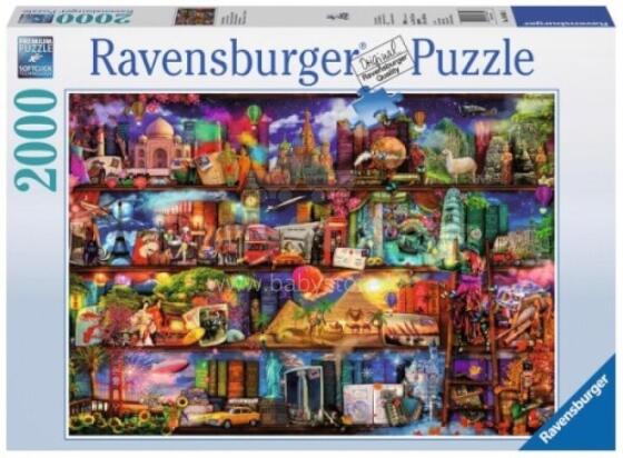 Ravensburger puzle 2000 gabali Pasaku pasaule