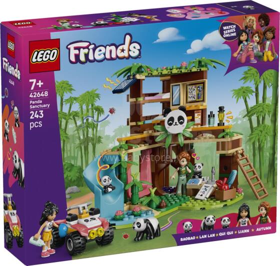 LEGO Friends Panda patversme dzīvnieku aprūpe