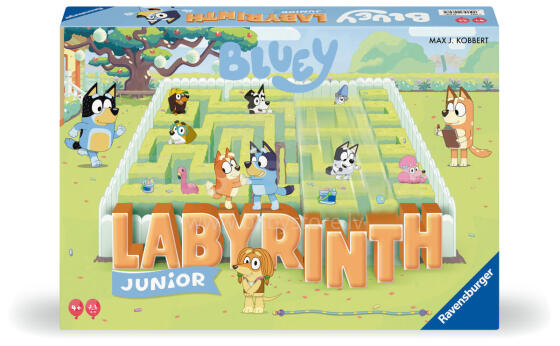 Ravensburger galda spēle: Junior Labirints Bluey