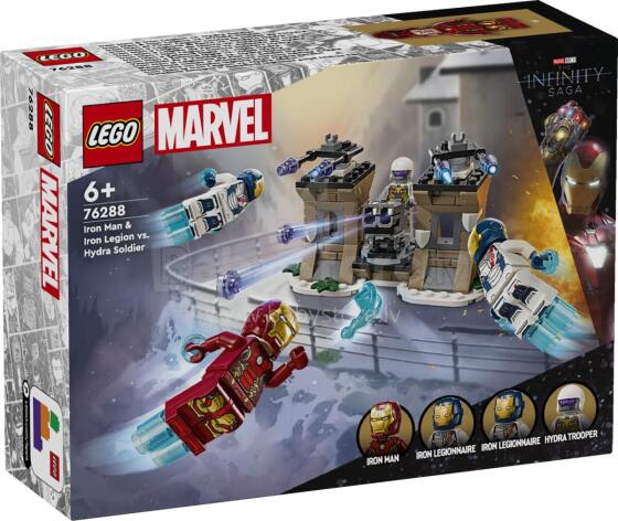 LEGO Супергерои Железный Человек и Легион Железного Человека против солдата Гидры
