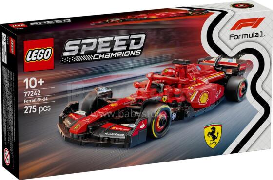 LEGO Speed Champions Ferrari SF-24 F1 sacīkšu auto