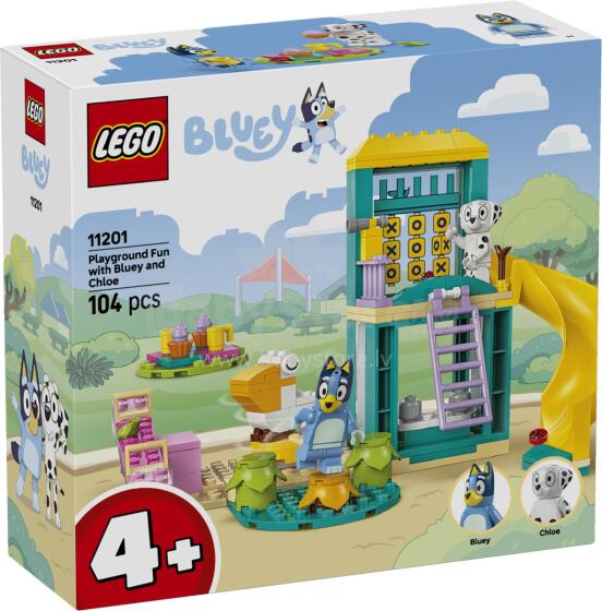 LEGO 4PLUS Rotaļu laukums ar Bluey un Chloe