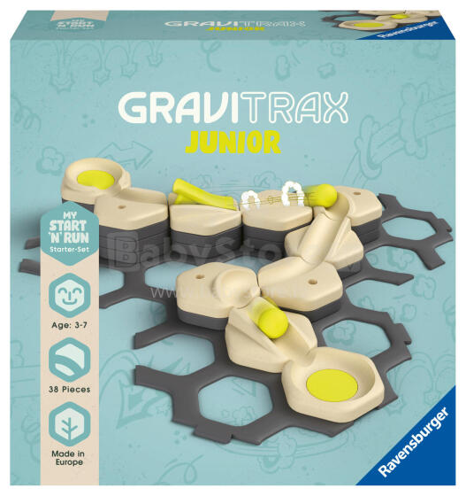 Ravensburger GraviTrax Junior sākuma komplekts S Sākt un skriet