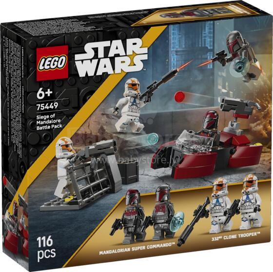 LEGO Star Wars Mandaloras aplenkuma kaujas komplekts