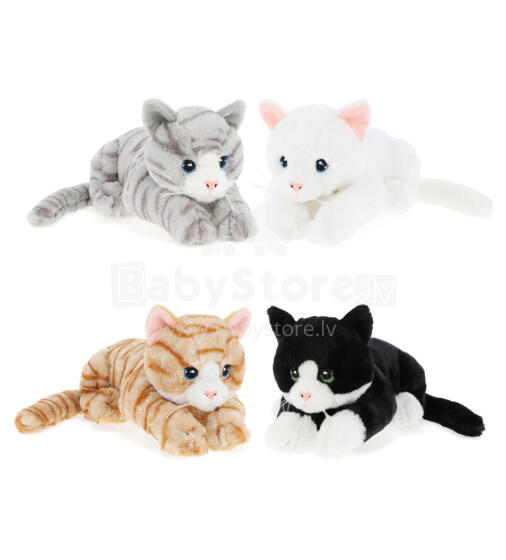 Keel Toys Keeleco kaķēni 30 cm - 4 dažādi