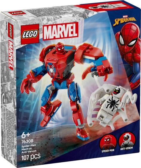 LEGO Супергерои Человек-Паук Мех против Анти-Венома