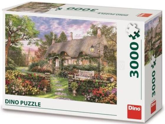 Dino puzle 3000 gabali Romantiskā lauku māja