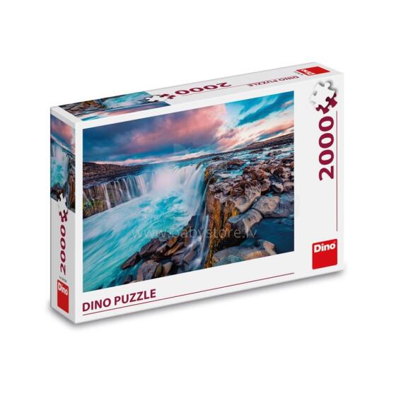 Dino puzle 2000 gabali Ūdenskritums Selfoss