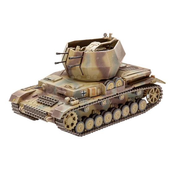 Revell пластиковая модель Flakpanzer IV Wirbelwind (2 см Flak 38) 1:72