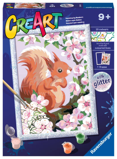 
Ravensburger Krāso pēc numuriem Pavasara vāveres