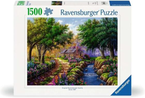 Ravensburger puzle 1500 gabali A House by the Lake