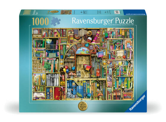 Пазл Ravensburger 1000 шт. Странный книжный магазин 2
