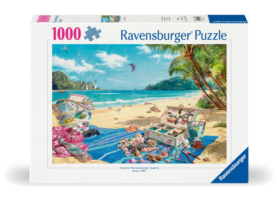 Ravensburger puzle 1000 gab. Jūras čaulu kolekcija