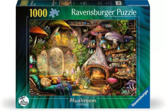Ravensburger puzle 1000 gabali: Sēņu mājiņa