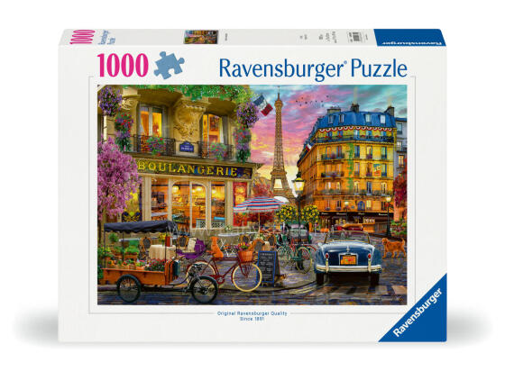 Ravensburger puzle 1000 gabali: Parīze rītausmā