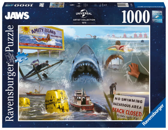 Ravensburger puzle 1000 gabali The Move JAWS