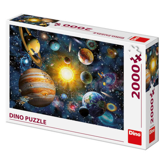 Dino puzle 2000 gabali Planētas