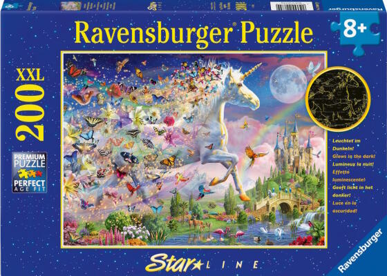 Ravensburger Пазл светящийся в темноте 200 деталей: Сказочная страна