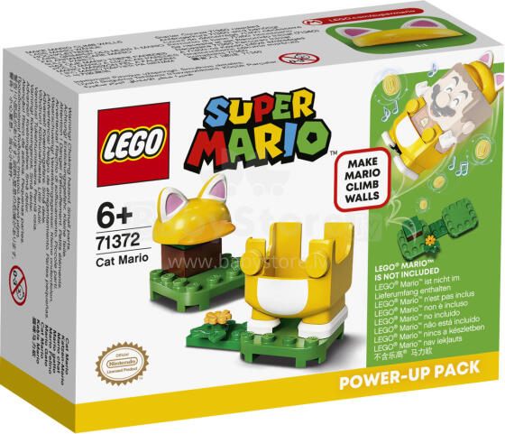 LEGO Super Mario Kaķa Mario jaudas palīglīdzeklis