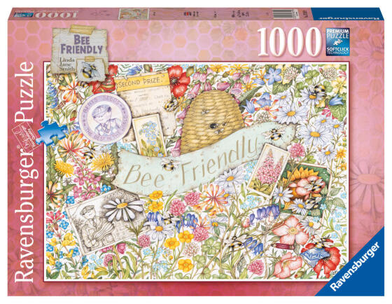 Ravensburger puzle 1000 gabali "Saglabā bites"