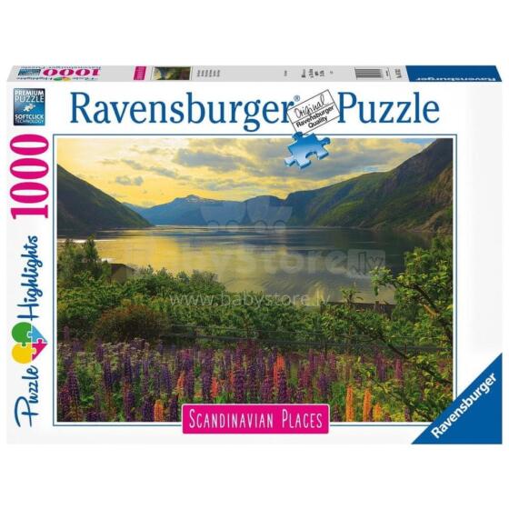 Ravensburger puzle 1000 gabali Norvēģija