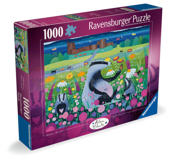 Ravensburger puzle 1000 gabali: Pļavas triki