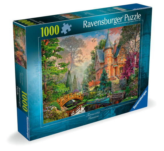 Ravensburger puzle 1000 gabali: Terakotas pils