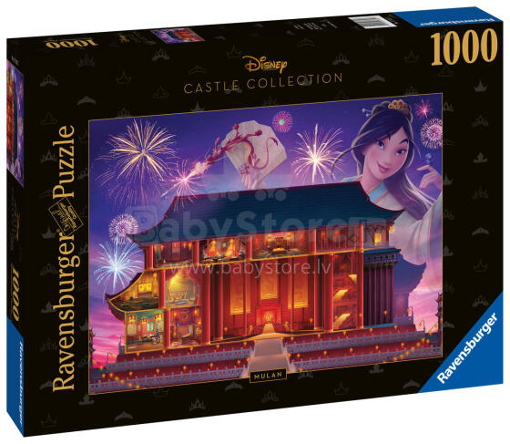 Ravensburger puzle 1000 gab Mulan pils
