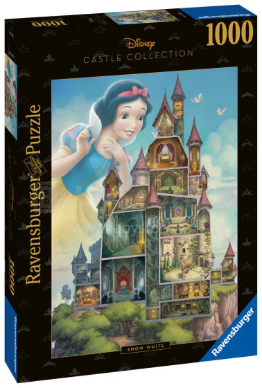 
Ravensburger puzle 1000 gab. Sniegbaltītes pils