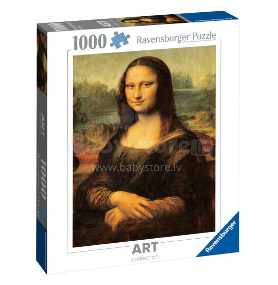 Ravensburger puzle 1000 gabali: Da Vinči Mona Liza