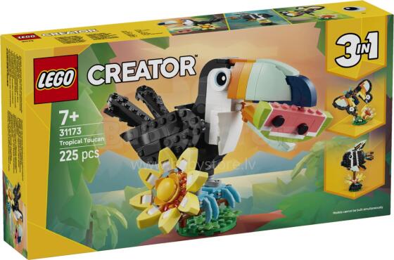 LEGO Creator Savvaļas dzīvnieki: Tropu tukanis