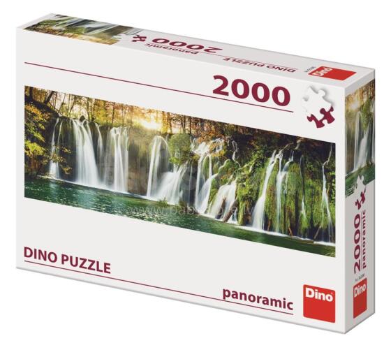Dino puzle 2000 gabali Plitvices ūdenskritumi