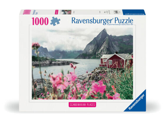 Ravensburger puzle 1000 gabali: Lofoteni, Norvēģija