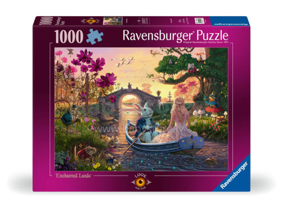 Ravensburger puzle 1000 gabali: Burvīgās zemes
