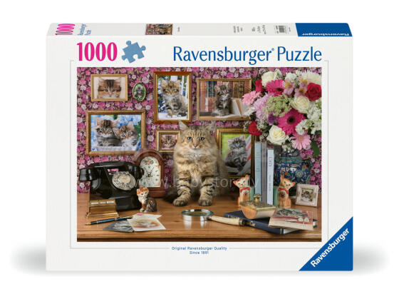 Ravensburger puzle 1000 gabali: Mana jaukā kaķīte