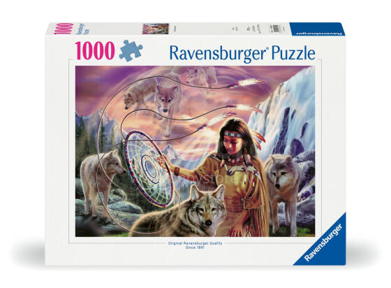 Ravensburger puzle 1000 gabali: Sapņu ķērājs