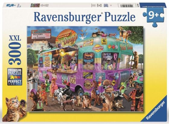 Ravensburger puzle 300 gab. Hot Dog rinda