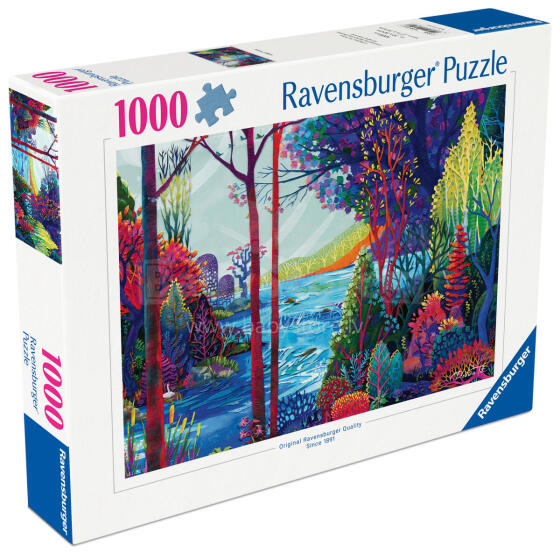 Ravensburger puzle 1000 gabali: Indigo mežs