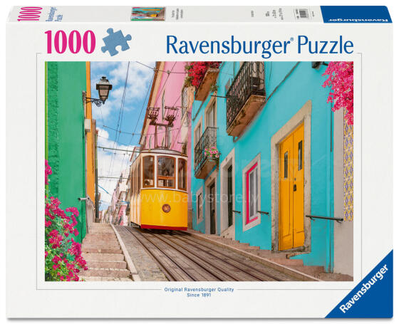 Ravensburger puzle 1000 gabali: Lisabonas tramvajs