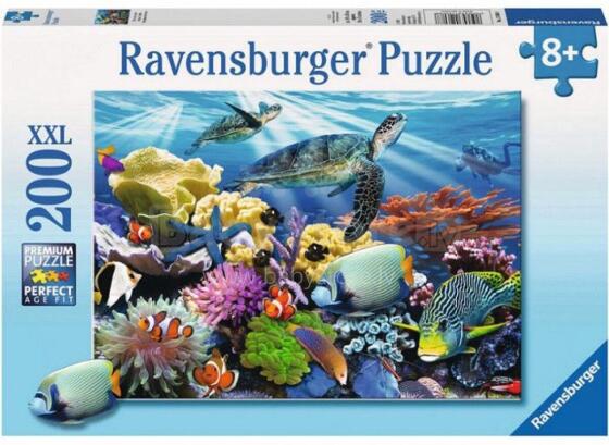 Пазл Ravensburger 200 деталей "Океанские черепахи"