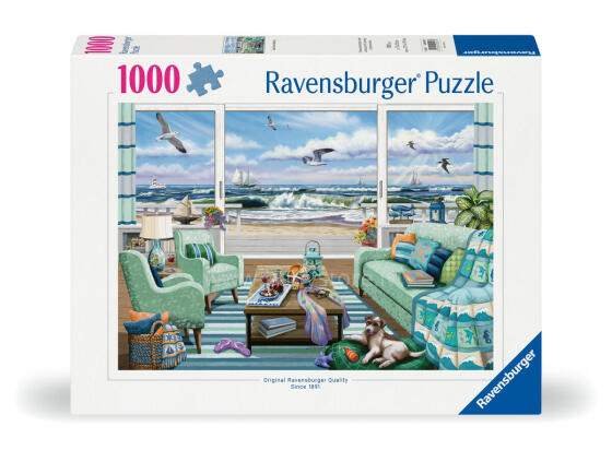 Ravensburger puzle 1000 gab. Pludmales atpūta 
