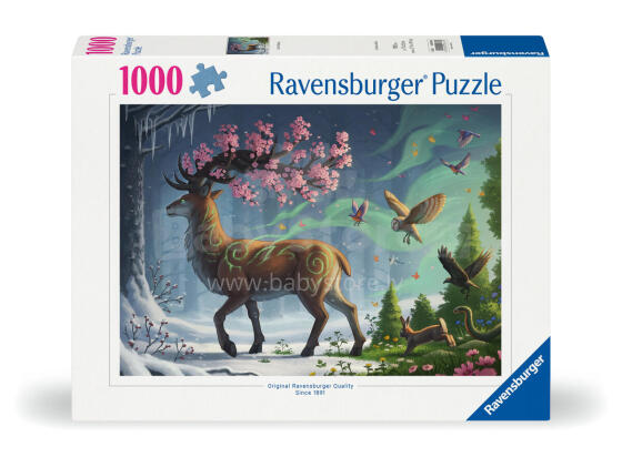 Ravensburger puzle 1000 gab. Pavasara briedis 
