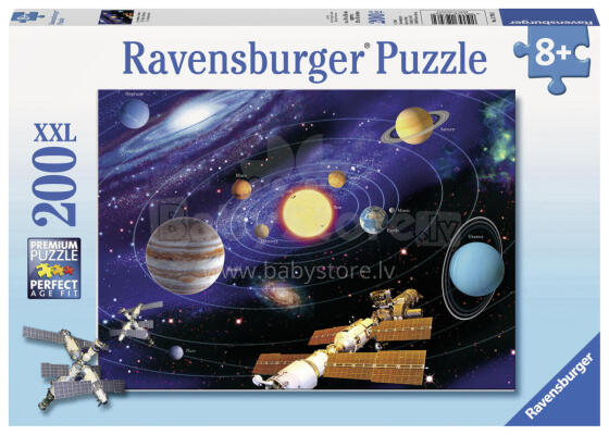 Ravensburger puzle 200 gab. Saules sistēma