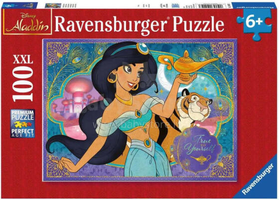 Ravensburger puzle 100 gab. Disney princeses Džasmine